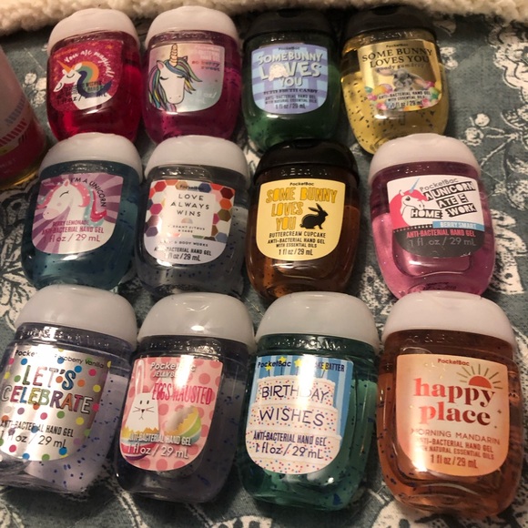 NWT Bath & Body Works Birthday 15 Pc Soap & Sanitizers - Picture 6 of 10